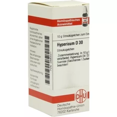 HYPERICUM D 30 globules, 10 g