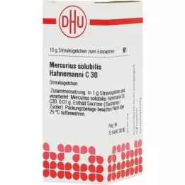 MERCURIUS SOLUBILIS Hahnemanni C 30 globules, 10 g