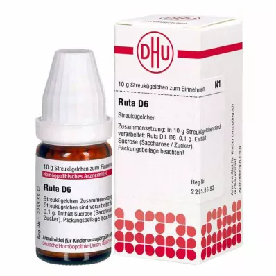 RUTA D 6 globules, 10 g