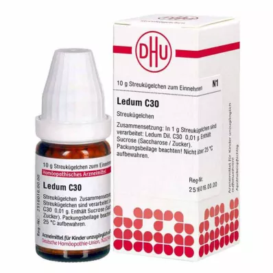 LEDUM C 30 globules, 10 g LEDUM C 30 globules, 10 g