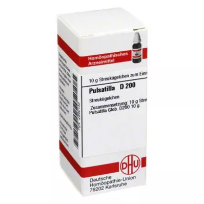PULSATILLA D 200 globules, 10 g PULSATILLA D 200 globules, 10 g
