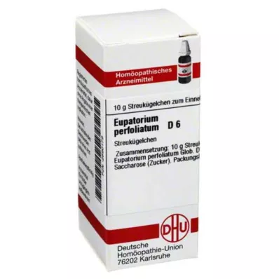EUPATORIUM PERFOLIATUM D 6 globules, 10 g EUPATORIUM PERFOLIATUM D 6 globules, 10 g