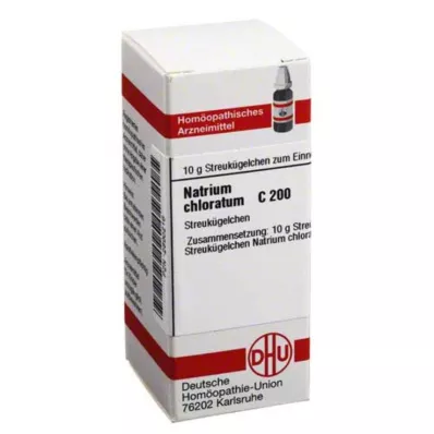 NATRIUM CHLORATUM C 200 globules, 10 g