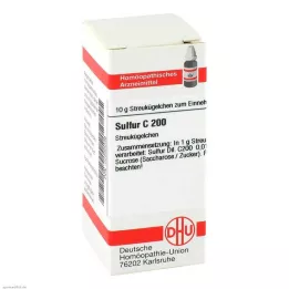 SULFUR C 200 globules, 10 g