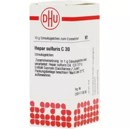 HEPAR SULFURIS C 30 globules, 10 g