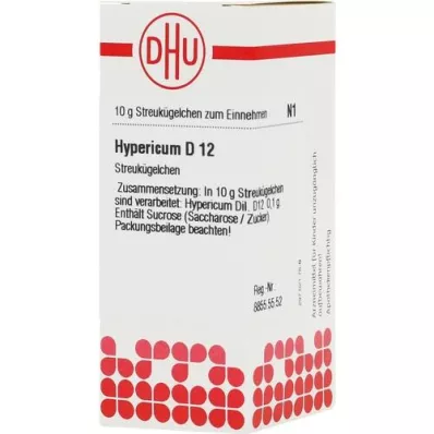 HYPERICUM D 12 globules, 10 g