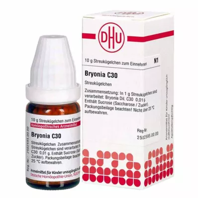BRYONIA C 30 globules, 10 g BRYONIA C 30 globules, 10 g