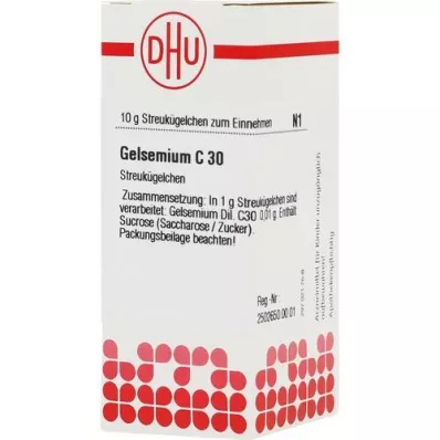 GELSEMIUM C 30 globules, 10 g