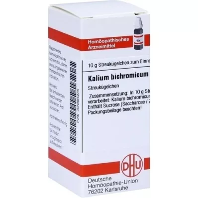 KALIUM BICHROMICUM D 12 globules, 10 g