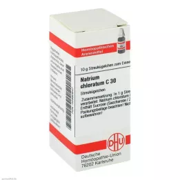 NATRIUM CHLORATUM C 30 globules, 10 g