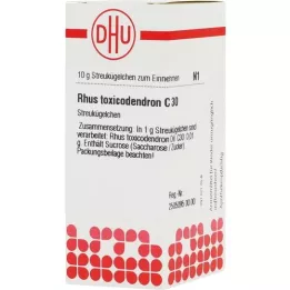 RHUS TOXICODENDRON C 30 globules, 10 g