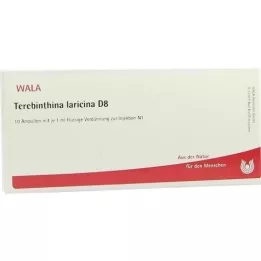 TEREBINTHINA LARICINA D 8 Ampoules, 10X1 ml