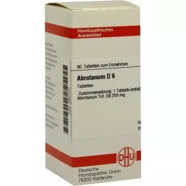 ABROTANUM D 6 tablets, 80 pc