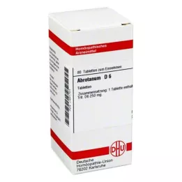 ABROTANUM D 6 tablets, 80 pc