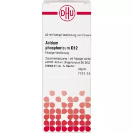 ACIDUM PHOSPHORICUM D 12 Dilution, 50 ml