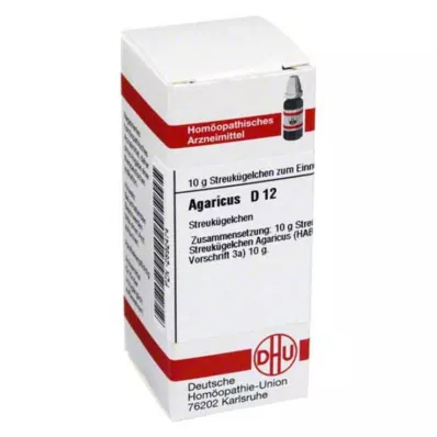 AGARICUS D 12 globules, 10 g