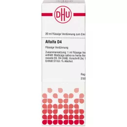 ALFALFA D 4 dilution, 20 ml