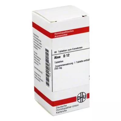 ALOE D 12 tablets, 80 pc ALOE D 12 tablets, 80 pc