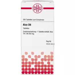 ALOE D 6 tablets, 200 pc