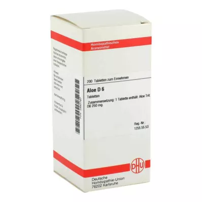ALOE D 6 tablets, 200 pc ALOE D 6 tablets, 200 pc