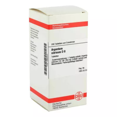 ARGENTUM NITRICUM D 8 tablets, 200 pc