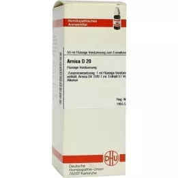 ARNICA D 20 dilution, 50 ml