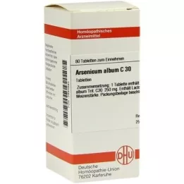 ARSENICUM ALBUM C 30 tablets, 80 pc