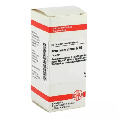 ARSENICUM ALBUM C 30 tablets, 80 pc ARSENICUM ALBUM C 30 tablets, 80 pc