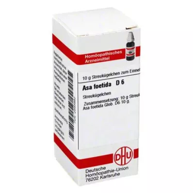 ASA FOETIDA D 6 globules, 10 g ASA FOETIDA D 6 globules, 10 g