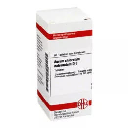 AURUM CHLORATUM NATRONATUM D 6 tablets, 80 pc