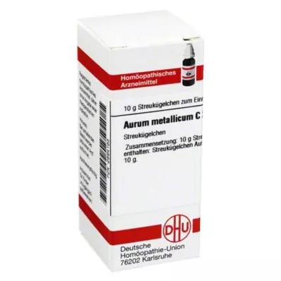 AURUM METALLICUM C 200 globules, 10 g