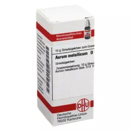 AURUM METALLICUM D 12 globules, 10 g
