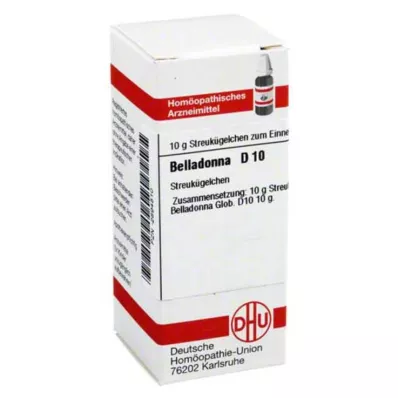 BELLADONNA D 10 globules, 10 g BELLADONNA D 10 globules, 10 g