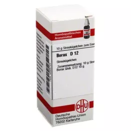 BORAX D 12 globules, 10 g