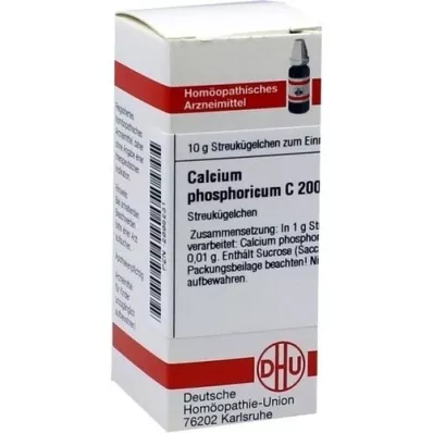 CALCIUM PHOSPHORICUM C 200 globules, 10 g