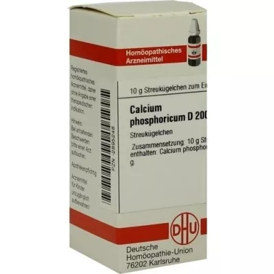 CALCIUM PHOSPHORICUM D 200 globules, 10 g