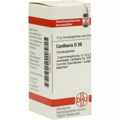 CANTHARIS D 30 globules, 10 g