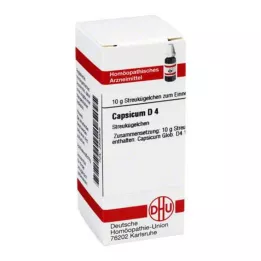 CAPSICUM D 4 globules, 10 g