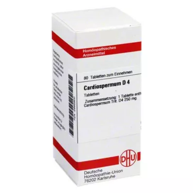 CARDIOSPERMUM D 4 tablets, 80 pc CARDIOSPERMUM D 4 tablets, 80 pc