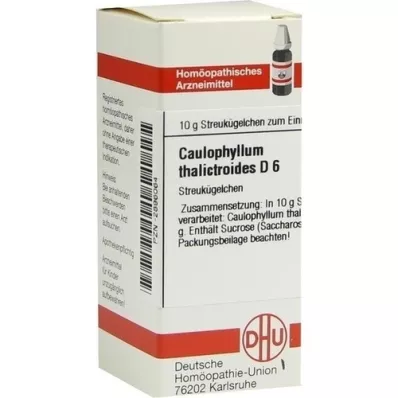 CAULOPHYLLUM THALICTROIDES D 6 globules, 10 g
