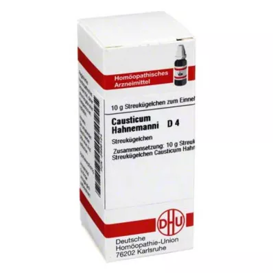 CAUSTICUM HAHNEMANNI D 4 globules, 10 g CAUSTICUM HAHNEMANNI D 4 globules, 10 g