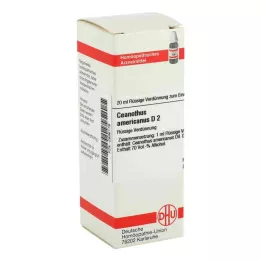CEANOTHUS AMERICANUS D 2 Dilution, 20 ml