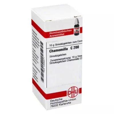 CHAMOMILLA C 200 globules, 10 g