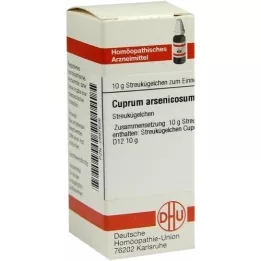 CUPRUM ARSENICOSUM D 12 globules, 10 g