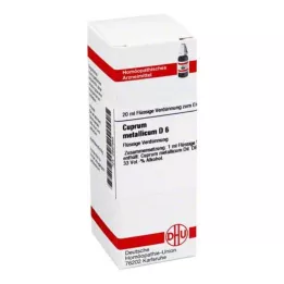 CUPRUM METALLICUM D 6 Dilution, 20 ml