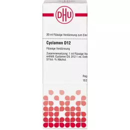 CYCLAMEN D 12 Dilution, 20 ml