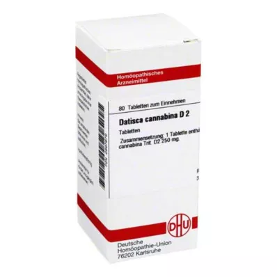 DATISCA cannabina D 2 tablets, 80 pcs