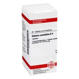 DATISCA cannabina D 4 tablets, 80 pcs
