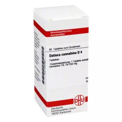 DATISCA cannabina D 4 tablets, 80 pcs