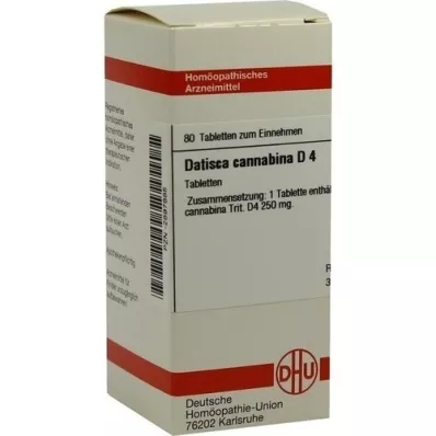 DATISCA cannabina D 4 tablets, 80 pcs
